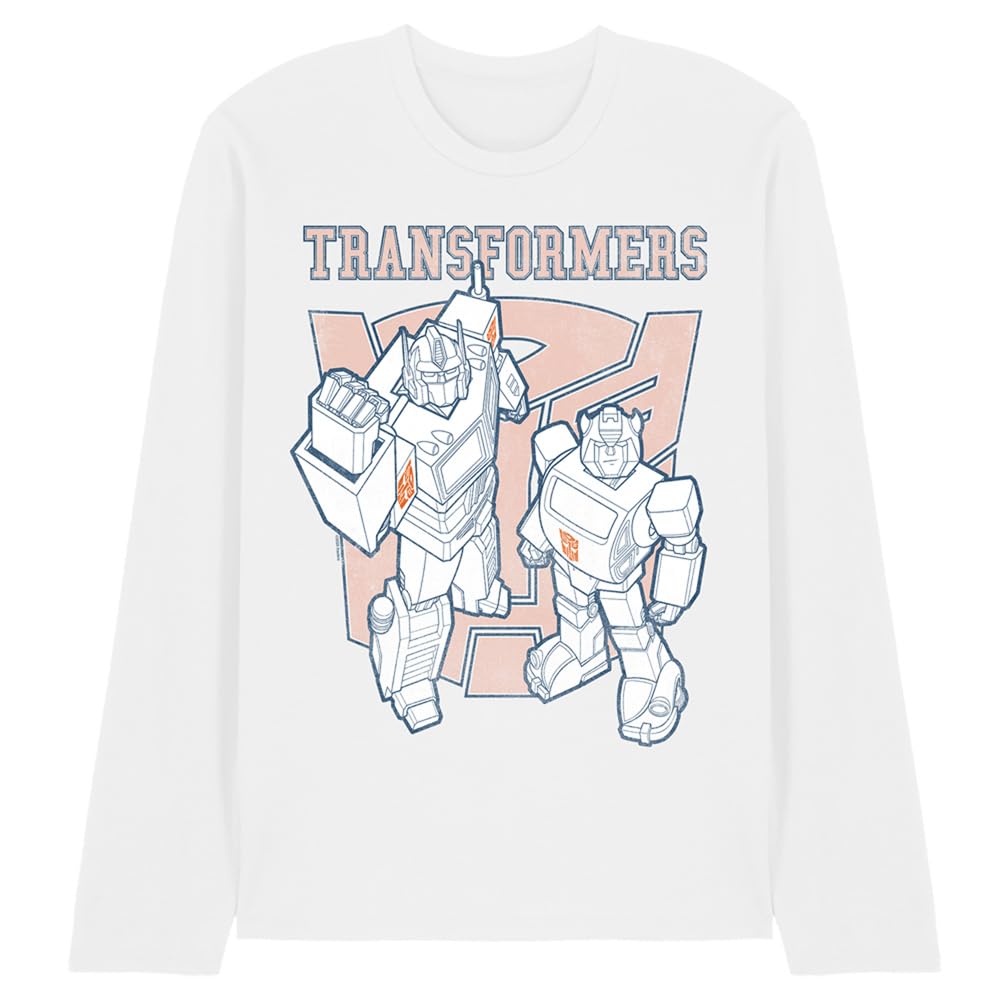 T-Shirt Transformers Manches Longues idéal pour le weekend