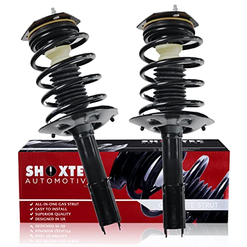 Shoxtec Front Pair Complete Strut Assembly Replacement for 2006-2013 Chevrolet Impala; 2014-2016 Impala Limited Coil Spring Assembly Shock Absorber Repl.172903