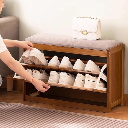 Meuble à chaussures gain de place pour optimiser les petits couloirs
