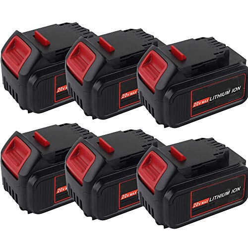 20V 4000mAh DCB200 Lithium Replacement Battery for Dewalt 20 Volts Battery DCB201 DCB203
