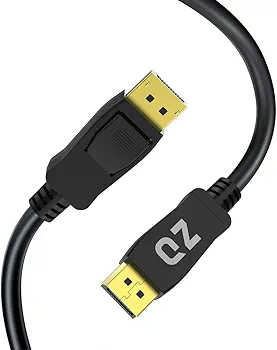 QZ 8K DisplayPort Cable DP 1.4 DP to DP Cable 8K/60Hz 4K/120Hz
