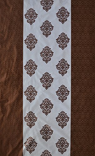 Image of Home Sizzler WHT DMK Set of 4 Long Door Curtain - 9 Feet Long