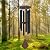Wind Chimes Outdoor Deep Tone, Wind Chime Outdoor Sympathy Wind-Chime with 6 Tuned Tubes, Elegant Chime for Garden Patio Black Windchimes