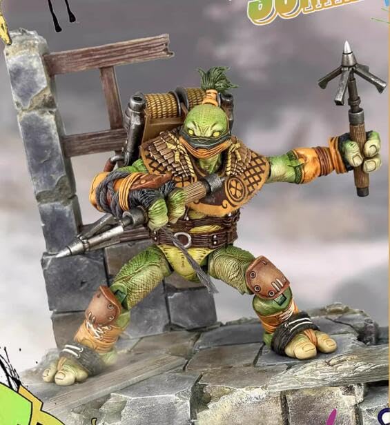 rage toys1/12 戦国 忍者 亀 弩弓マスター可動 フィギュアセット