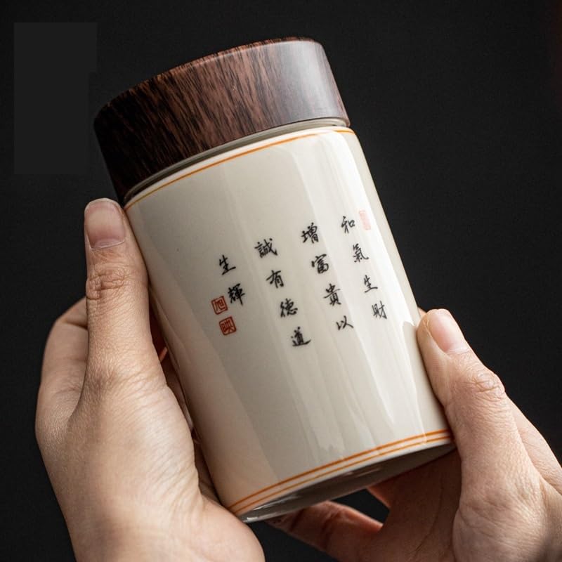Słoik na cukier ceramiczne herbaciane herbaciane puszki do przechowywania czarnej herbaty i zielonej herbaty Mini kung fu herbata puszki małe akcesoria do zestawów do herbaty kreatywne puszki kuchenne
