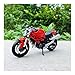 PFSDPO Ratio de Moto Toy Moto Model Kits 1:18 Compatible with du-Cati Compatible with MO-NSTER 696 MODÈLE DE Moteur DIECAST DE SIODAST Compatible with Les Cadeaux Collection Toy Miniature,Collecte