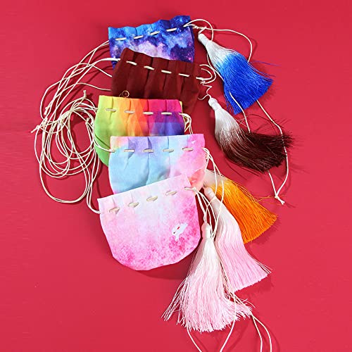4 Piezas Bolsas de Sachet Estéticas con Cordón Decorativas miniatura 2