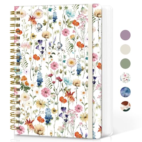Taja Spiral Graph Paper Notebook Journal for Work, 300...