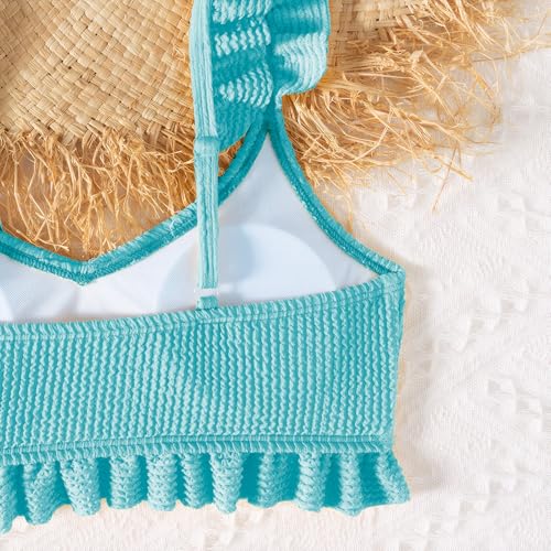 Girls Swimsuit, 2 Piece Bikini Bathing Swimwear 7-16Y3