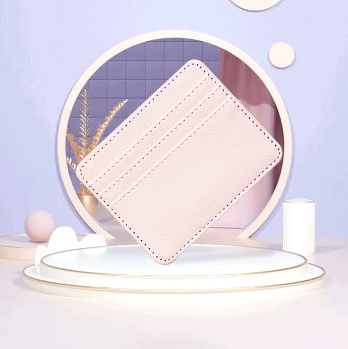 Purses Thin Mini Business Credit Card Holder Wallet Women Cards Cover Pouch Case Bag(D)3