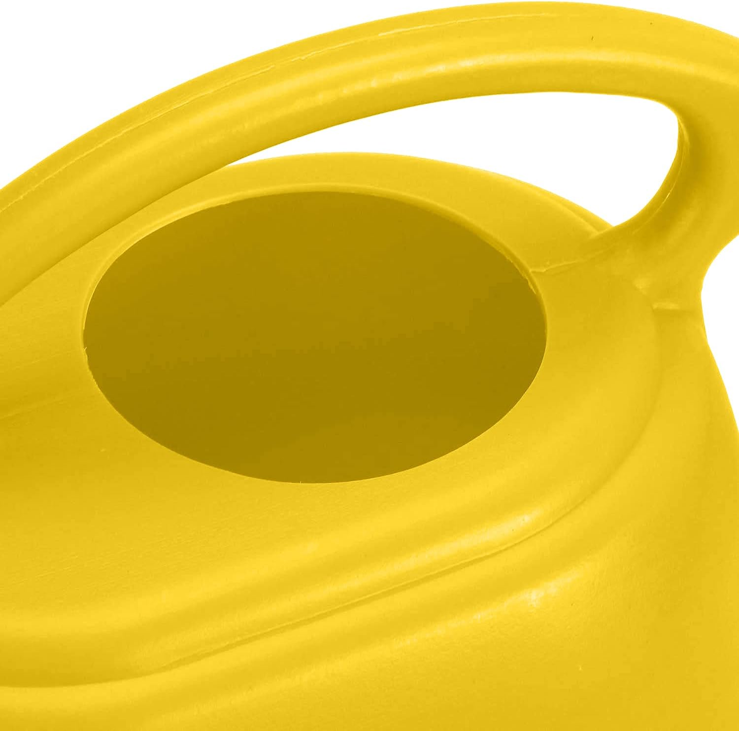 Fasmov Plastic Watering Can, Yellow, 1-Gallon : Patio, Lawn & Garden