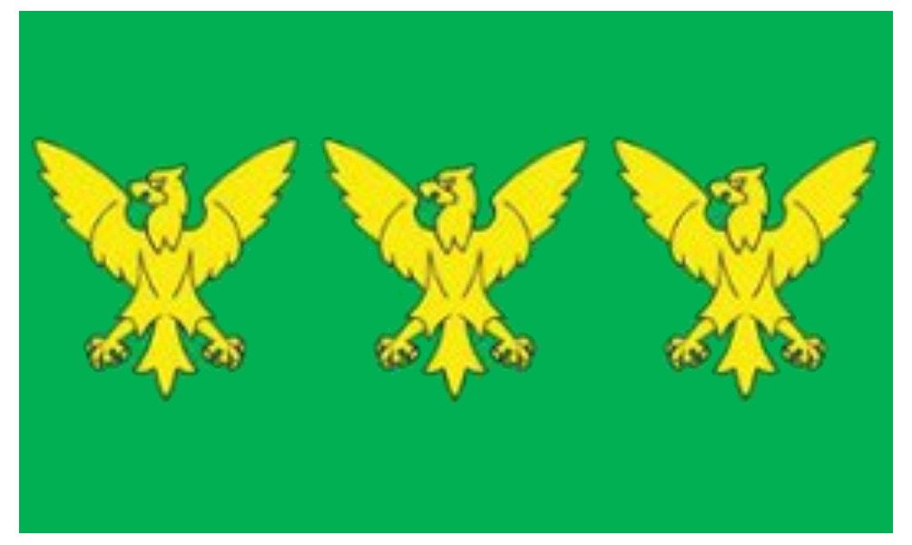 Klicnow Caernarfonshire County Flag 5Ft X 3Ft