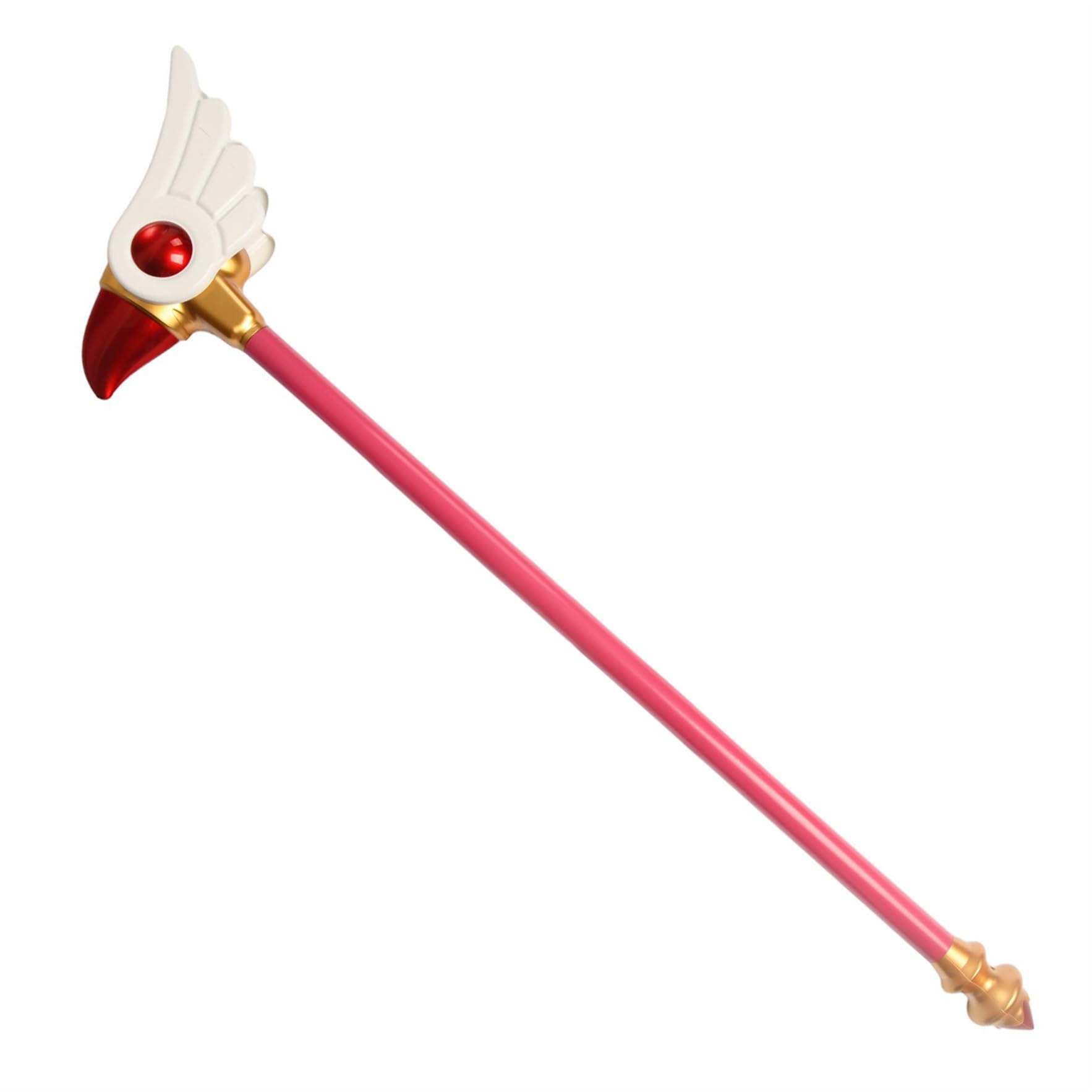 Amazon.co.jp: Monenjoy 魔法の杖 封印の杖 75cm クリアカード 魔法