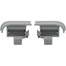 2PCS Joystick Button Compatible for AYN Thor, Gaming Console Thumb Stick Grip Rocker Thumbstick Anti-slip Key Button Replacement gray