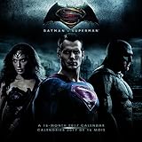 Trends International 2017 Bilingual Wall Calendar, September 2016 - December 2017, 11.5' x 11.5', Batman v Superman: Dawn of Justice