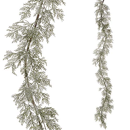 RAZ Imports Iced Cedar Garland #TOP29