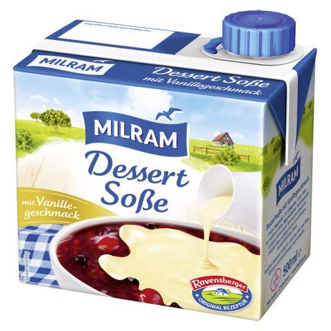 Milram Dessert-Soße Vanille 6 x 500ml Cover
