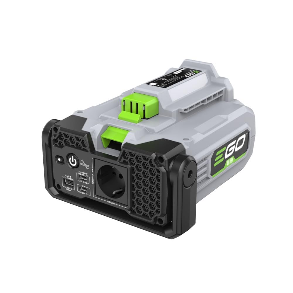 Pack convertisseur de Courant transportable à Batterie EgoPower PAD5000E Batterie Incluse