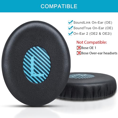 Image of Ear Pads Replacement for Bose On-Ear 2 Headphones, Ear Cushion for Bose OE2 | OE2i / SoundTrue On-Ear /SoundLink On-Ear Headset, Durable & Longer Lasting