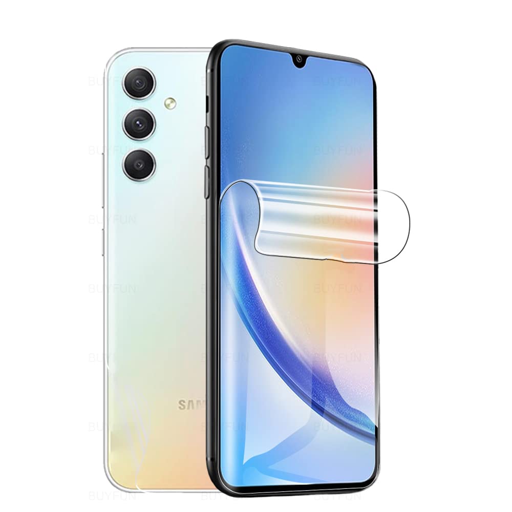 Kit 2 Protecteurs D'écran Hydrogel Pour IPhone 17 Air 6,5" - Film TPU Transparent Anti-traces, Résistant Aux Chocs - 4