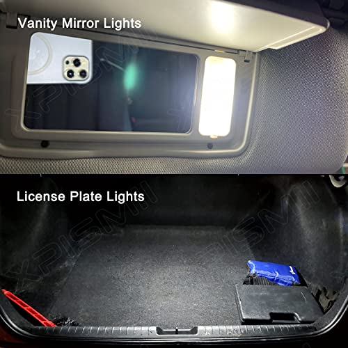 Luces LED interiores de Accord blanco 6000K kit de bombillas de repuesto para modelos 2018-2022 7