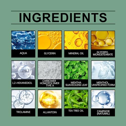 2PC Chillflex Instant Cooling Relief Cream, Instant Cooling Creams, Soothing Herbal Menthol Gel, For Joint Activities Throughout The Body