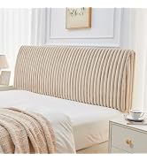 Pinmoco 4.7" Upholstered Modern Headboard for Queen Size Bed, Height Adjustable and Ergonomic Hea...