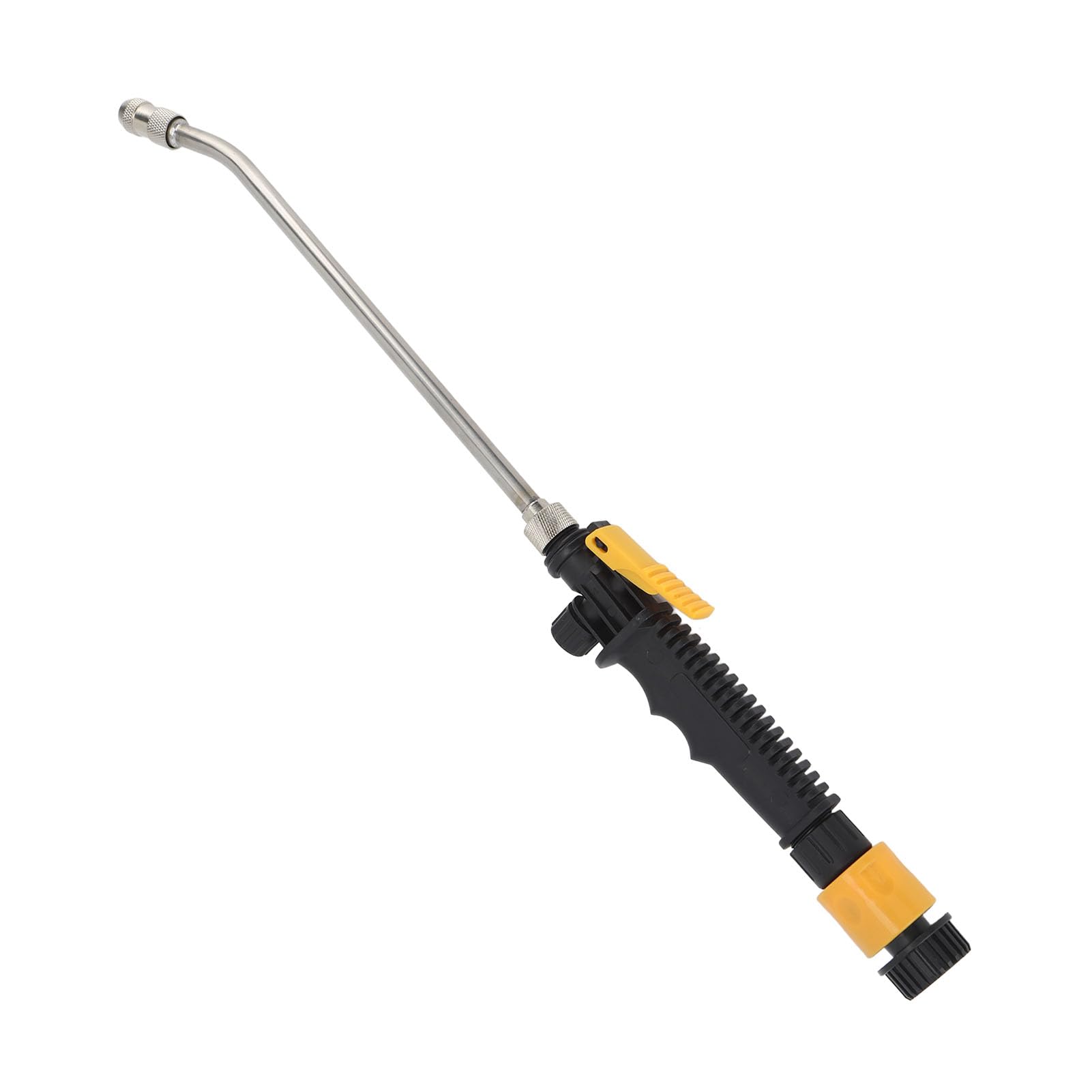 Mist Watering Wand G3/4 Internal Thread Stainless Steel Plastic Non Slip Press Type Spray Wand for Lawn and Garden