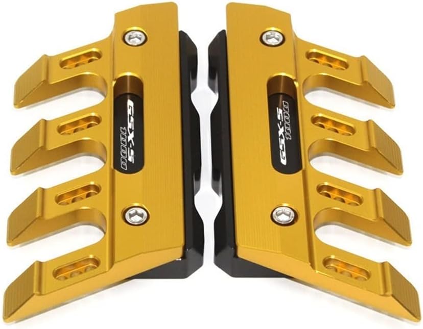 SCUUBE for Suzuki GSXS1000 GSX S1000 Motorcycle Front Fender Protection Block Fall Side Guard Front Fork Protector Mudguard Sliders Motorcycle Accessories (Color : Red)