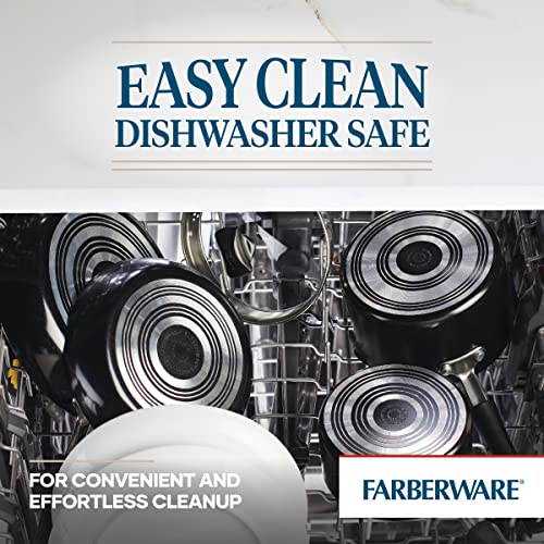 image for Farberware Cookstart DiamondMax Nonstick Square Deep Grill Pan/Griddle