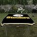 WinCraft Pittsburgh Steelers Logo Tablecloth and Square Table Cover Overlay