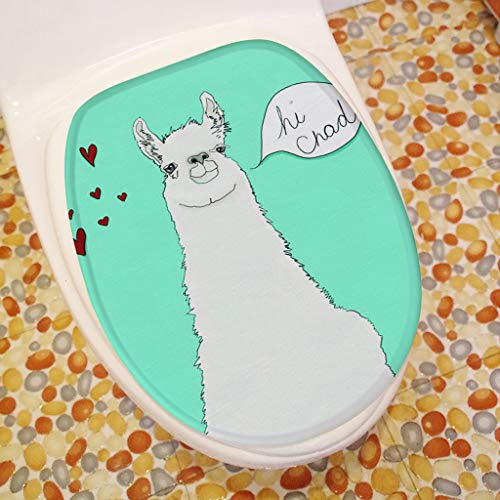 LYP Badematte Set Dreiteilige Badezimmer Flanell Kind Cartoon rutschfeste Matte Pedestal Mat Wc-Sitzbezug Mat (Size : A) – Bild 4