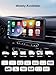 INNOVV V2 10.3Inch Wireless Carplay & Android, 1920 * 720 IPS Touch Screen for Car, Mirror Link, Loop Recording, GPS, Siri with Adjustable Magic Stand