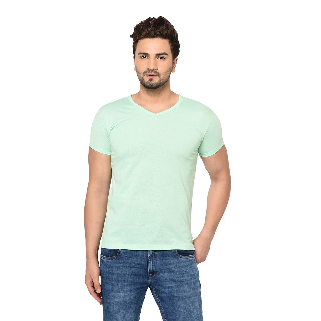 JANGOBOY Men's V-Neck T-Shirts
