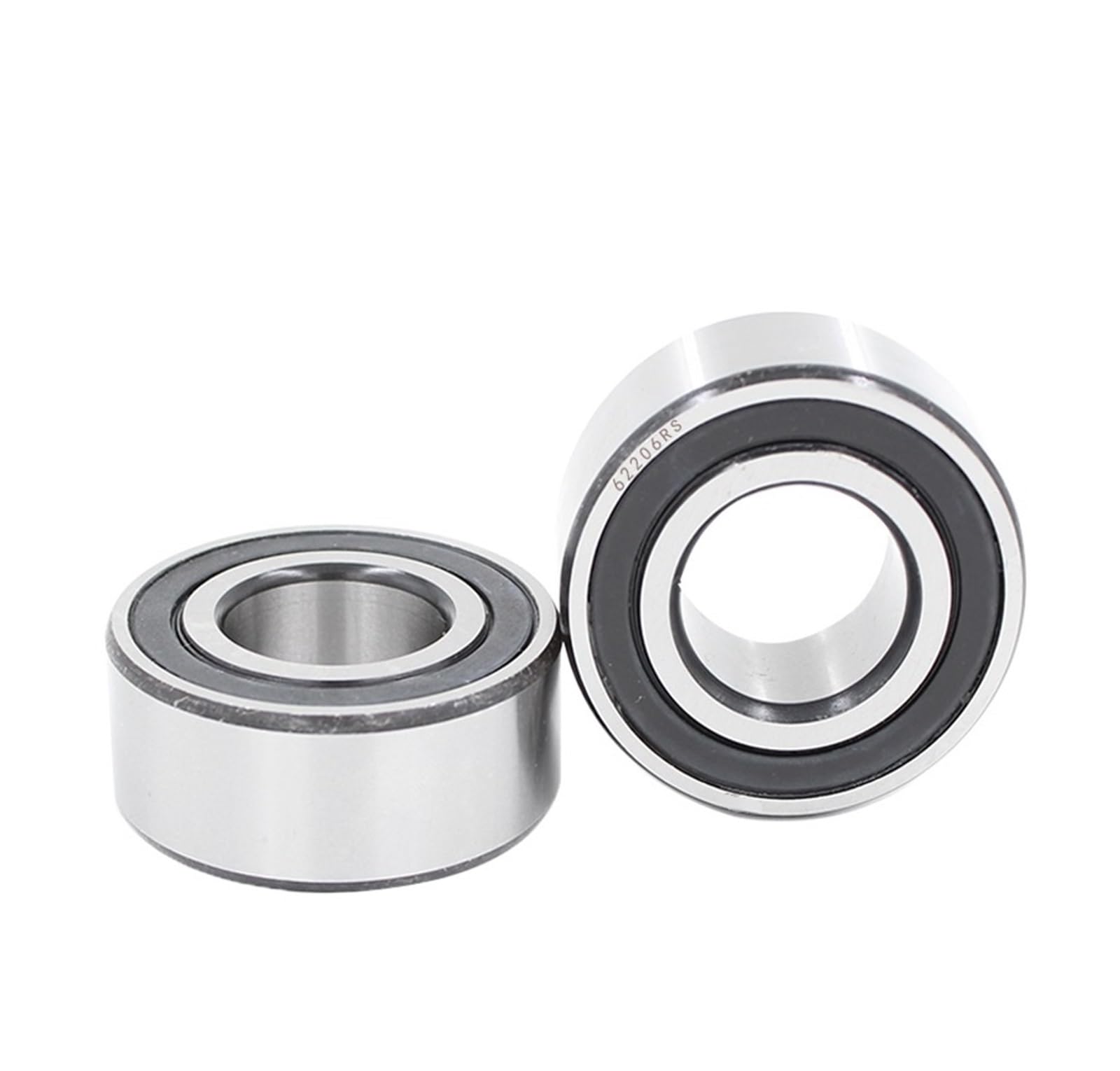 VSPPJYFG Bimetal Seal Shield Micro deep Groove Bearing 1pcs 3008-2RS 40X68X21mm Double Row Angular Contact Ball Bearing(3008-2RS 40X68X21)