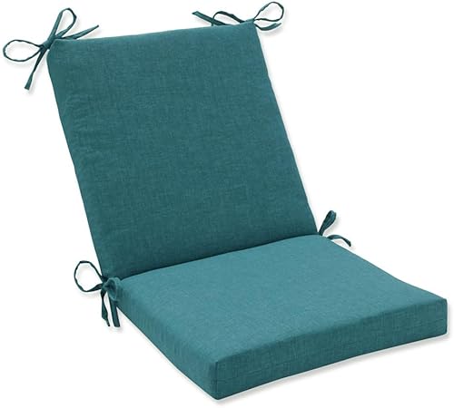 Pillow Perfect Rave - Cojín sólido para silla de una pieza para interiores y exteriores, resistente a la intemperie y a la decoloración, esquina