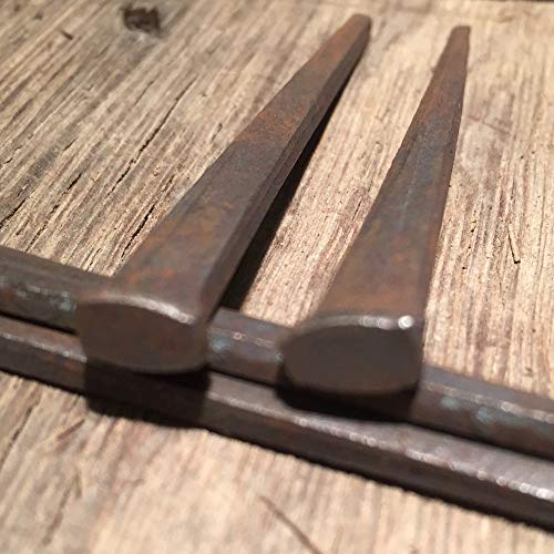 Clavos de piso endurecidos de 1.5" - Réplica histórica antigua miniatura 6