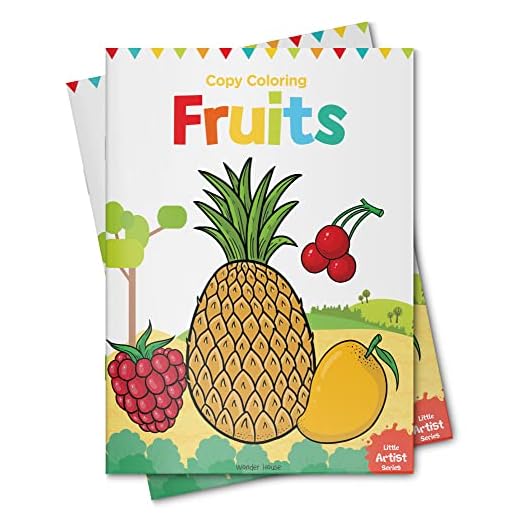 Little Artist Series Fruits: Copy Colour Books
