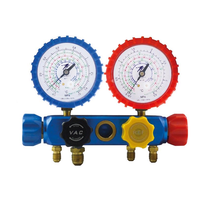 Gruppo manometrico r407 4 vie