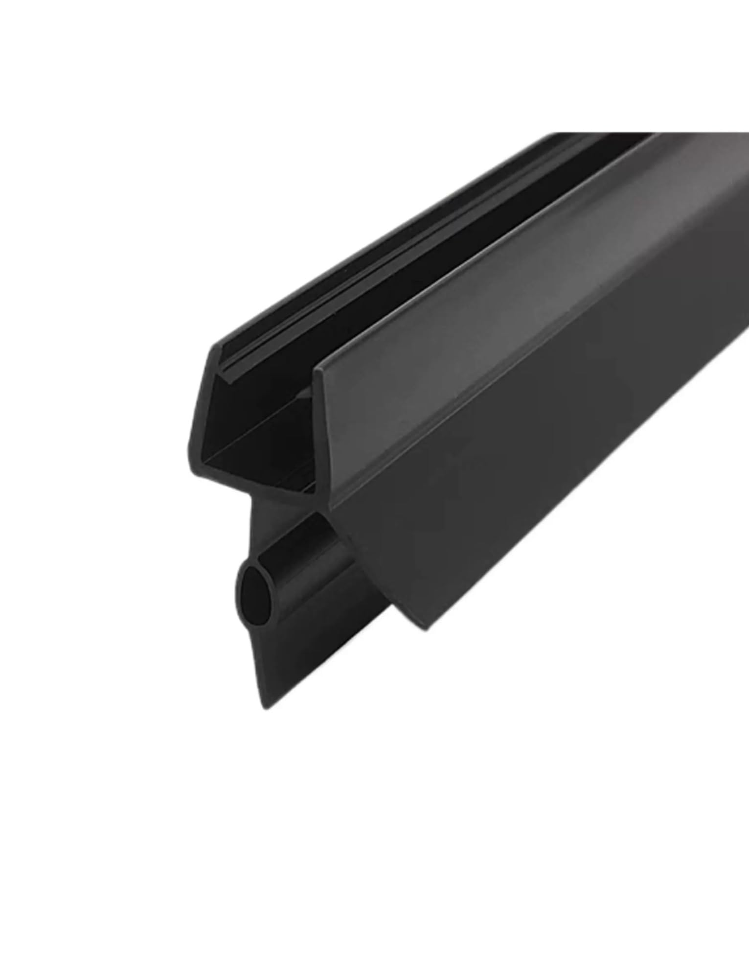 Sello PVC suave para ducha y baños con mamparas de cristal correderas