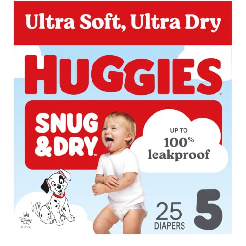 Huggies Snug & Dry Diapers Size 5, 25 Count - image 1