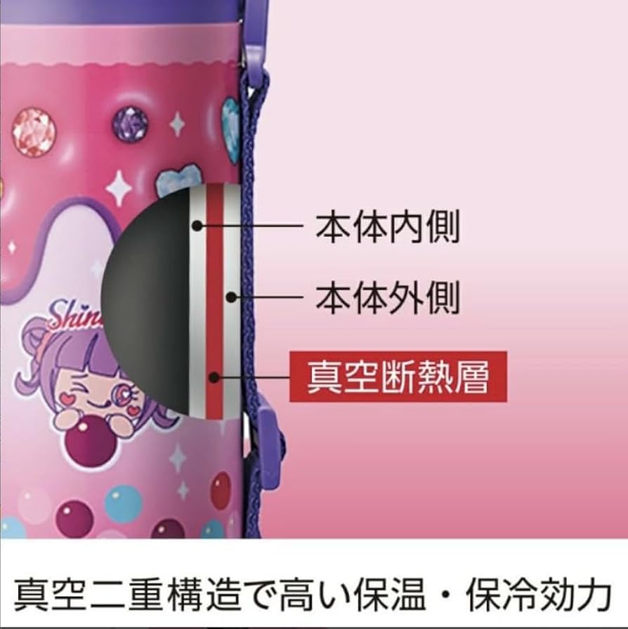 しなこちゃん 3WAY水筒 600ml ピンク Amazon | 【600ml】しなこちゃん そこまで洗える3wayキッズ