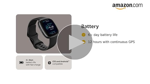 Amazon.com: Fitbit Versa 4 Fitness Smartwatch with Daily