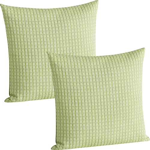 Erwin Müller Kissenhülle 2er-Pack grün Größe 50x50 cm