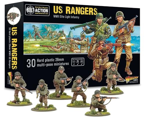 Warlord Games US Rangers Infantry – US Army 28 mm