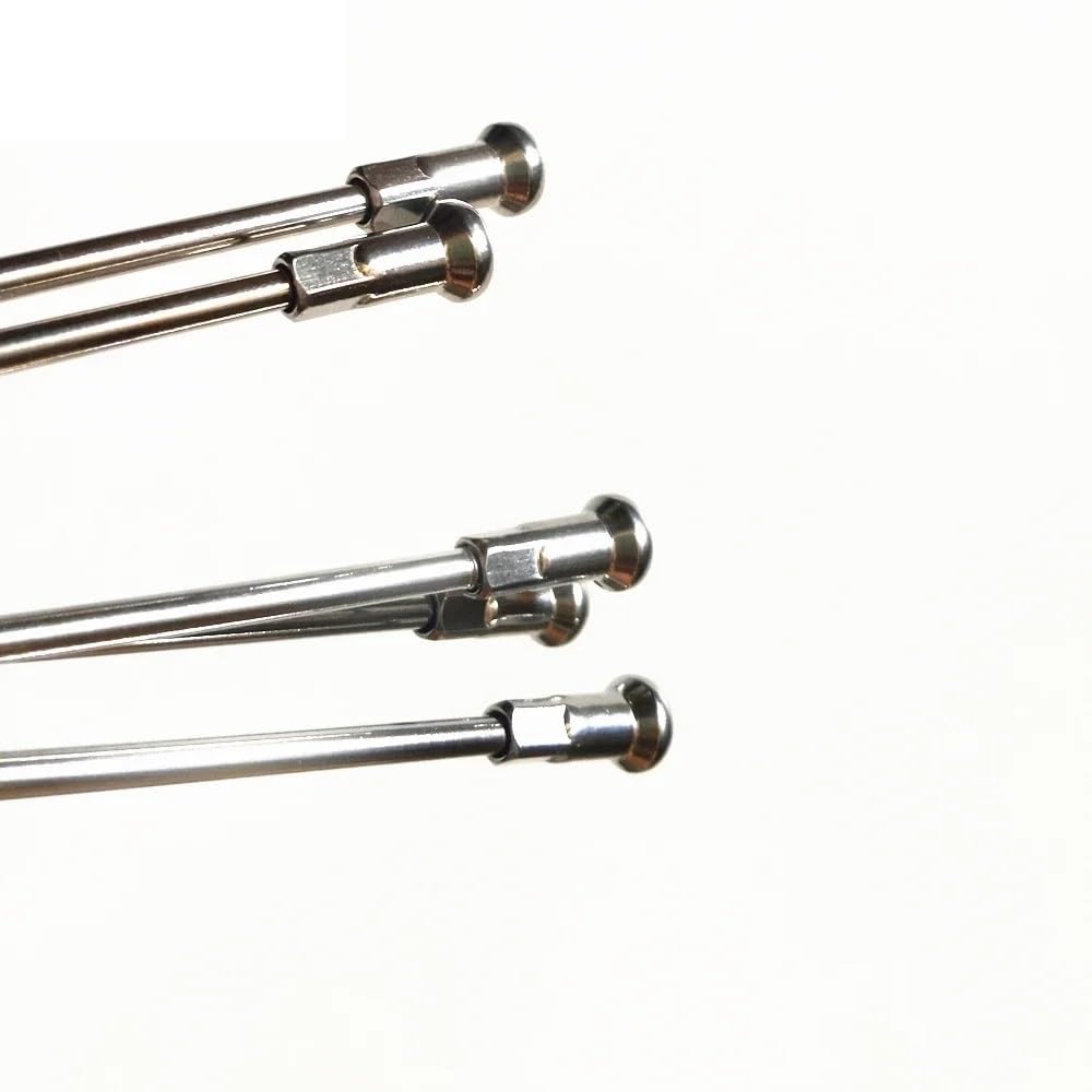 Raggi Bici 10G Materiale In Acciaio Inox 304 Nastro Colore Raggi Moto J-bend Diametro 3.18mm Bici Elettrica Con Tappi 36 pz/lotto Raggi Per Bicicletta(3.18mmX150mm)