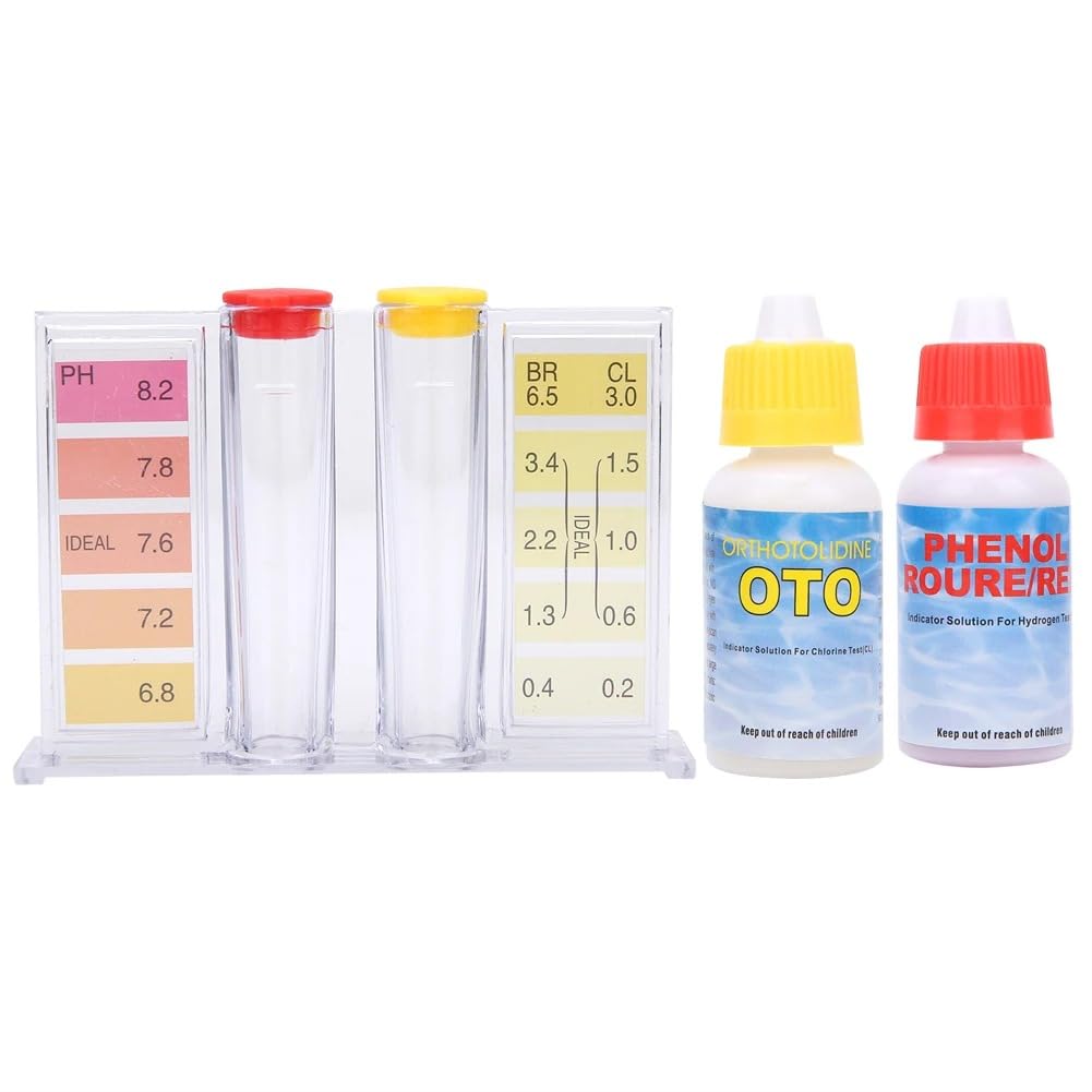 Mano Vivo Kit Traitement Piscine & Spa – Pastilles de Chlore 20g + Testeur pH/Chlore – Entretien Eau Claire, Désinfection Longue Durée – pour Piscine Hors-Sol, Jacuzzi et Spa Jusqu’à 15 m³ – 300 g