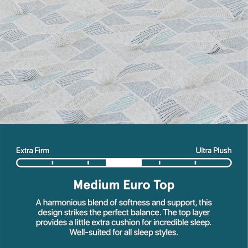 Image of Beauty Sleep DreamRest Medium Euro Top 12.25 inch Full Mattress