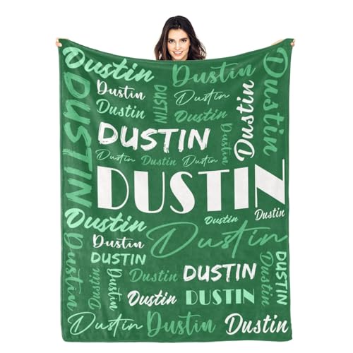 Personalized Blankets for Kids with Names Customized Blankets with Name for Adult Custom Blanket Gift for Birthday Christmas Valentines Day Gift