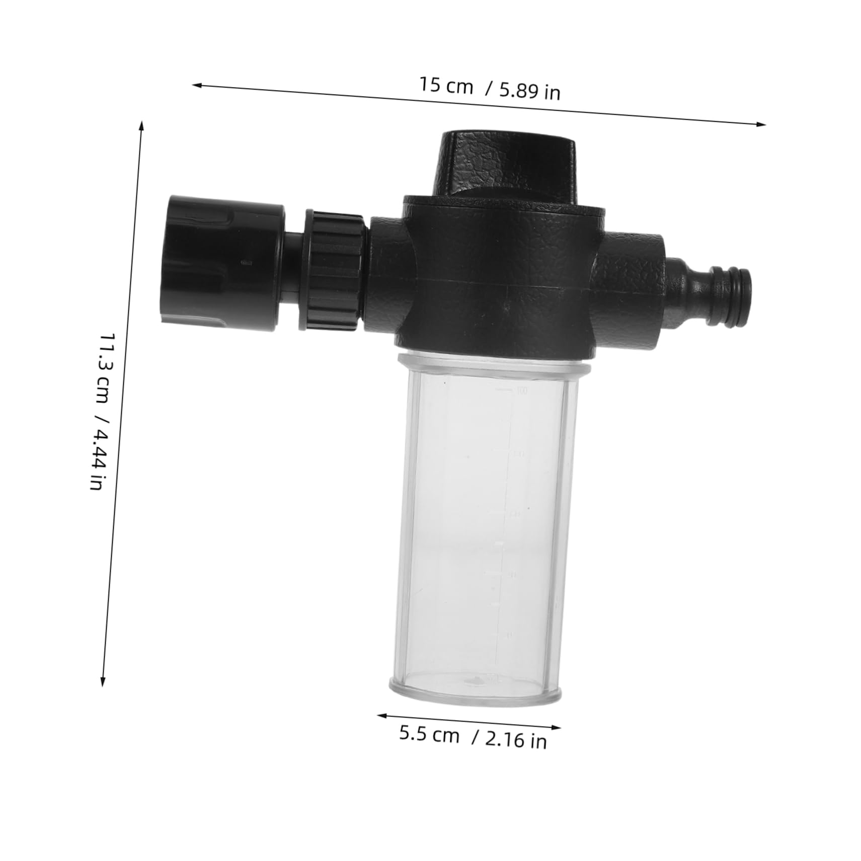 FUNOMOCYA Electric Foam Sprayer Car Wash Versatile Foaming Dispenser Bottle for Vehicles